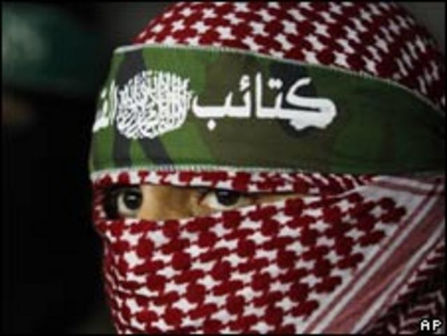 Abu Obeida, portavoz de las brigadas de al-Qassam