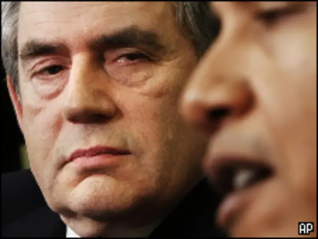 Браун и Обама