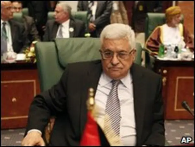 Лидер палестинцев Махмуд Аббас