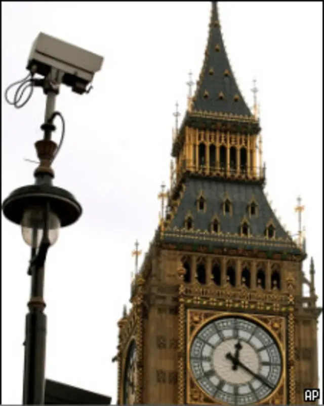 Биг Бен и камеры слежения