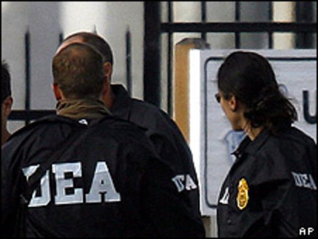 Agentes de la Agencia Antidroga estadounidense (DEA) (Foto de archivo)