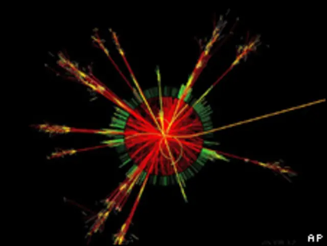 对撞试验电脑图像