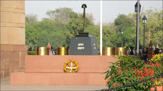 新德里印度门下的无名战士墓（13/3/2010）