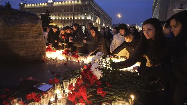 Митинг памяти на Лубянской площади