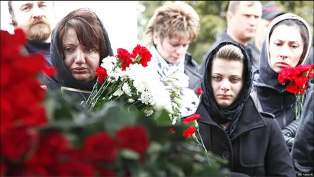 Похороны на Хованском кладбище