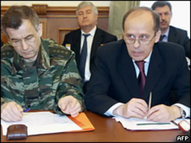 Рашид Нургалиев и Александр Бортников