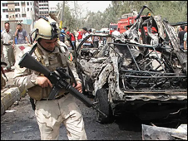 تفجيرات بغداد في 4 ابريل/نيسان 2010