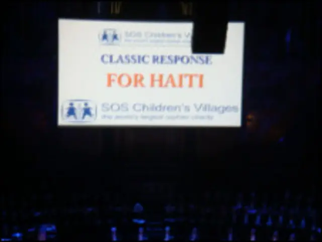 classic response for haiti