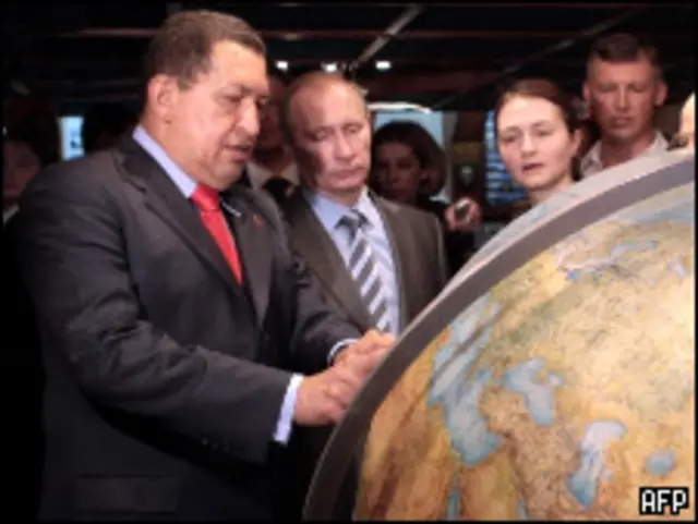 Чавес и Путин