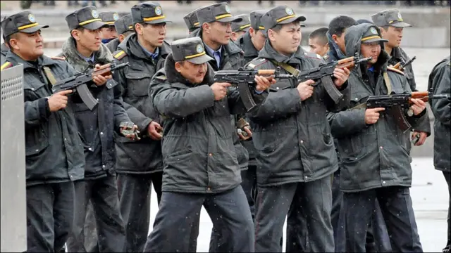 Беспорядки в Бишкеке