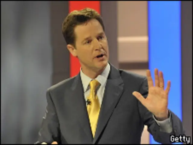 Pemimpin Liberal Demokrat, Nick Clegg