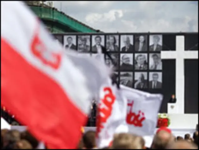 مراسم یادبود در ورشو