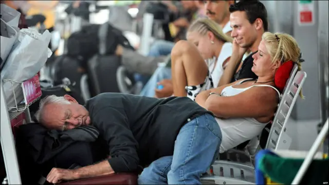 Pasajeros en Bangkok