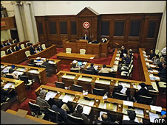 香港立法会议事厅（14/4/2010）