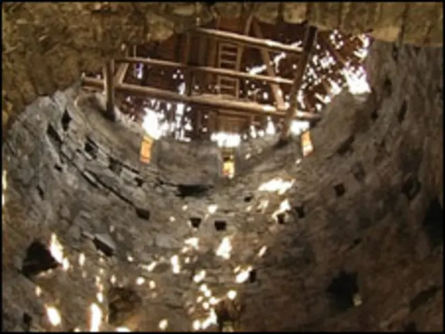 Дах Гончарної башти зсередини