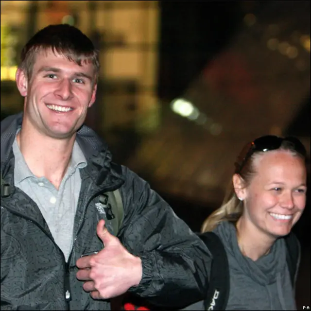 Pajera de pasajeros a su regreso