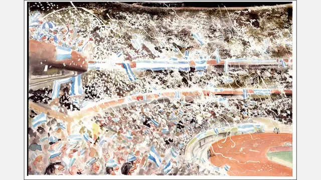 Матч сборной Аргентины