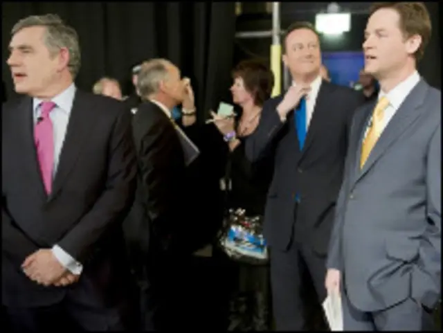 英国大选三位党魁