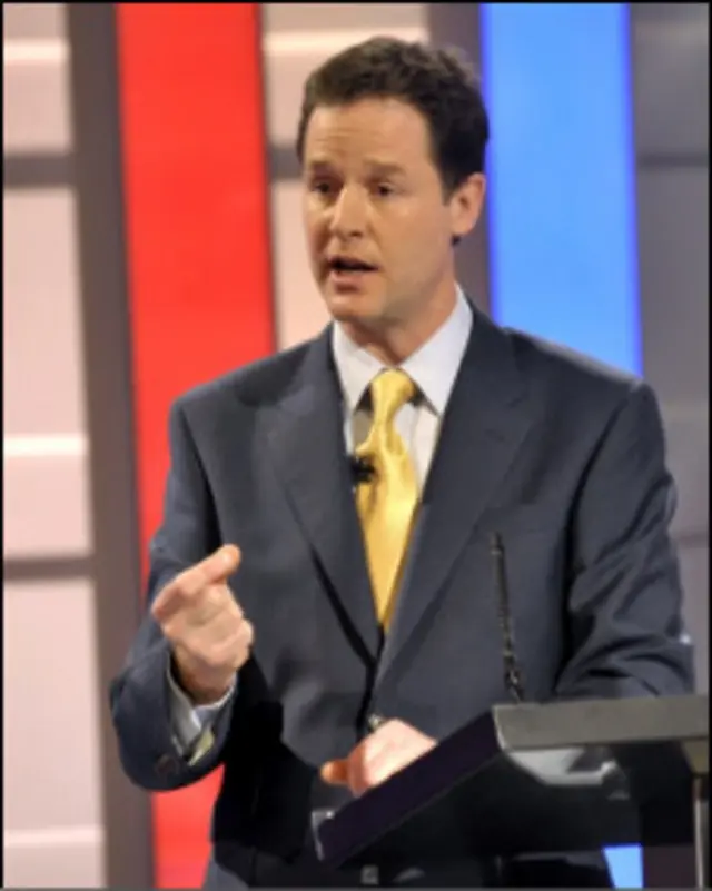 英国自由民主党党魁克莱格