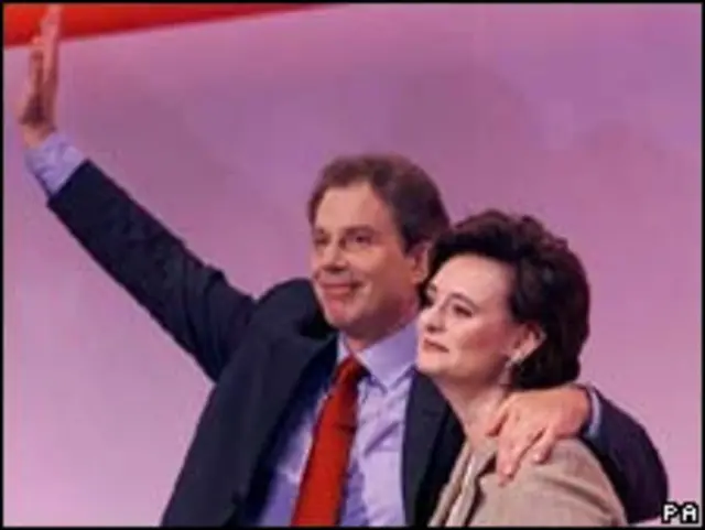 Тони и Шери Блэр