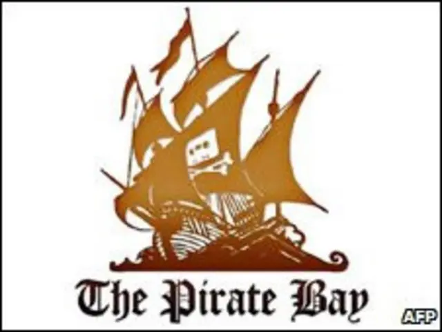 Лого портала Pirate Bay