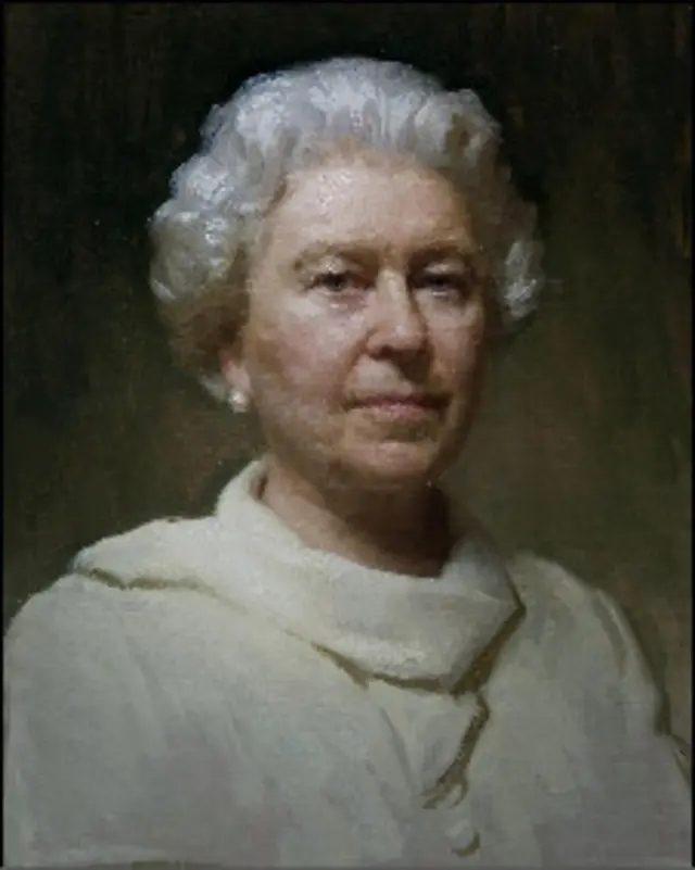 亚历山大希望这幅肖像画能展现出女王的人格魅力。