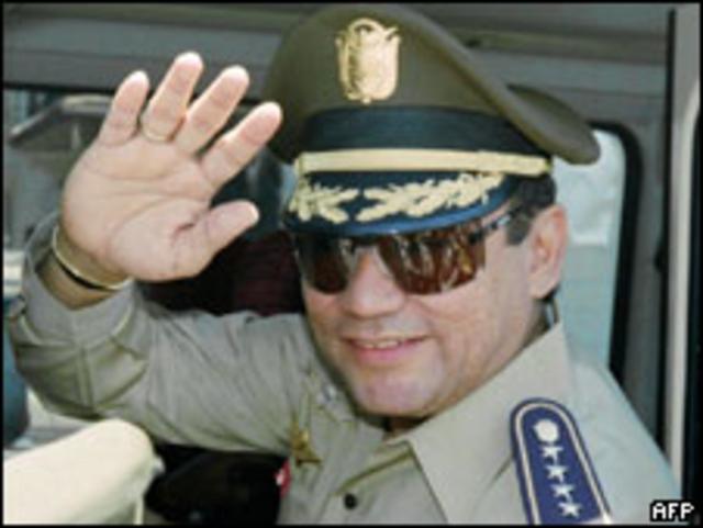 El ex general panameño Manuel Antonio Noriega