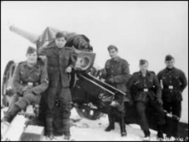 Испанские добровольцы под Ленинградом