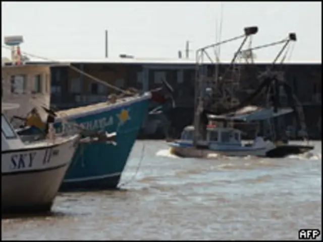 Pesqueros en Luisiana