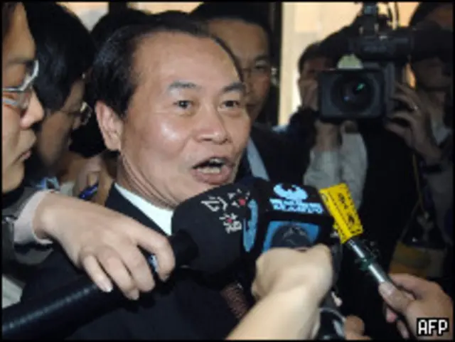 台湾法务部长曾勇夫