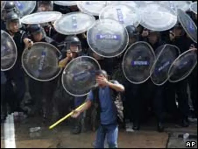 澳门警民冲突（01/05/2010）