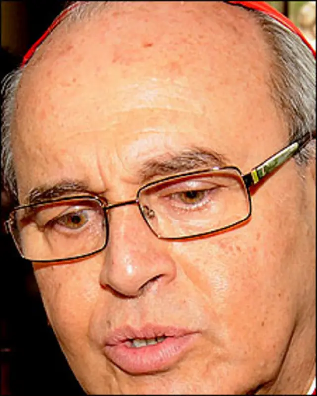 Cardenal Jaime Ortega, foto de Raquel Pérez