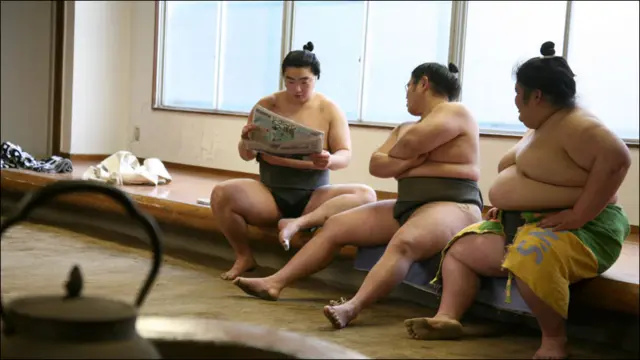 Репортаж из токийской школы сумо