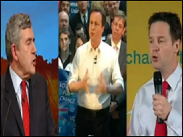 brown, cameron dan clegg