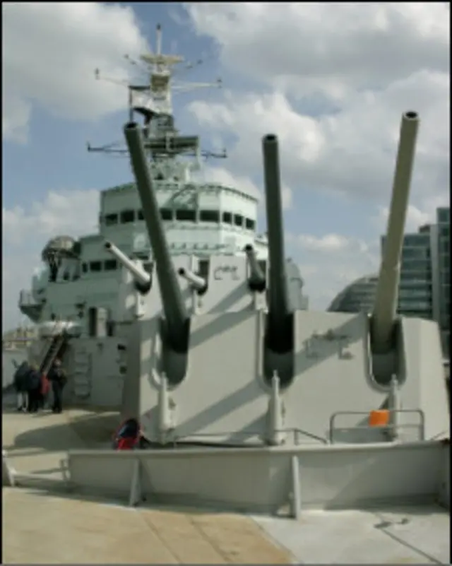 Орудийная башня крейсера