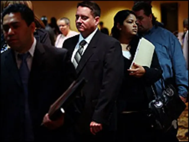 Pencari pekerjaan di AS