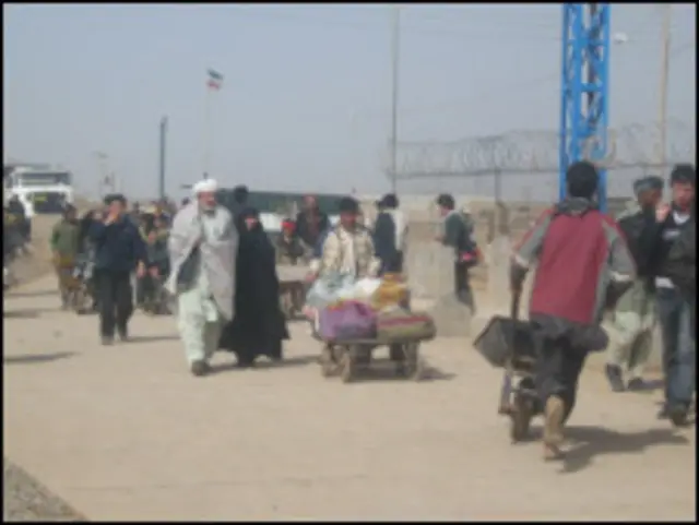 له ايرانه ويستل شوي افغان کډوال