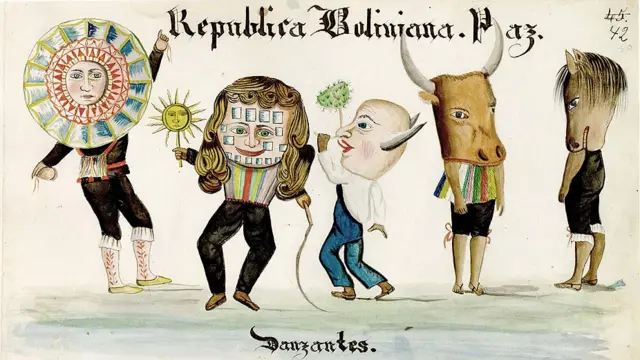 Tipos humanos y costumbres de Bolivia.