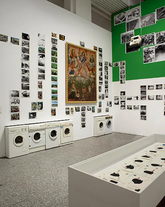 Instalación "Los niños de la soja".