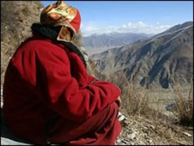 Monje tibetano