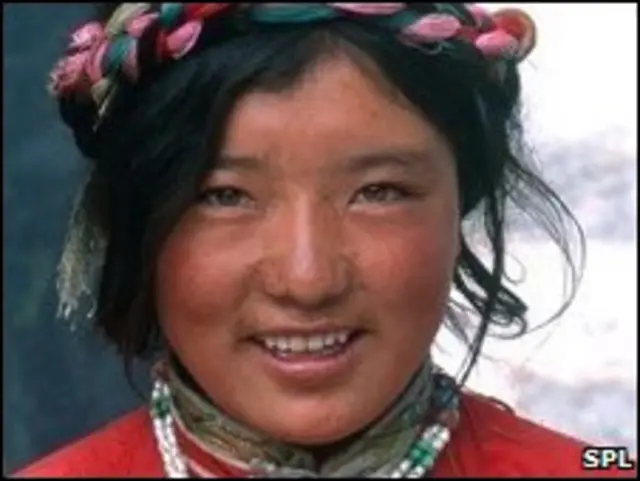 Тибетская женщина