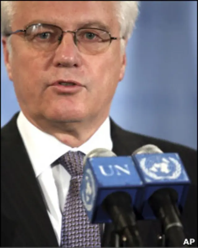 Постпред России в ООН Виталий Чуркин