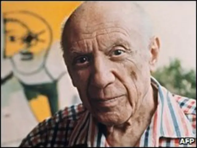 Pablo Picasso tahun 1971