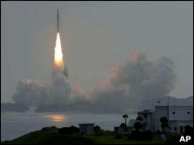 Запуск ракеты-носителя H-IIA