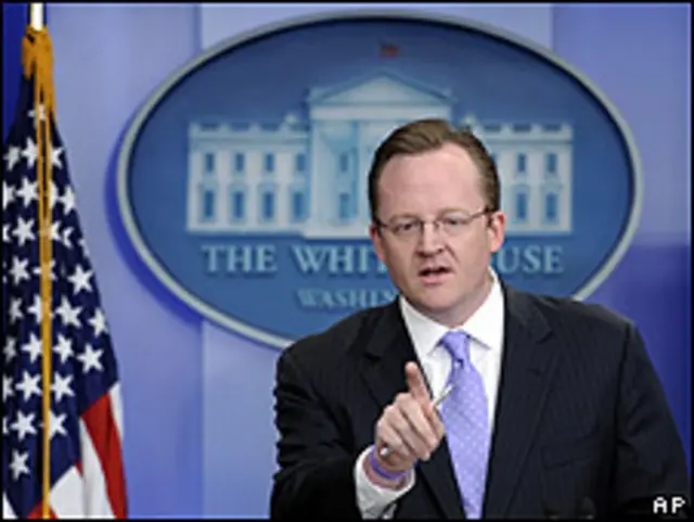 Ronert Gibbs, portavoz de la Casa Blanca