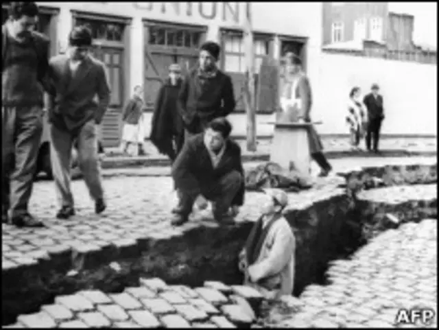Terremoto en Chile en 1960