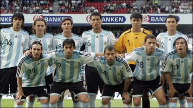 Tuyển Argentina