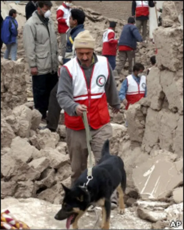 زلزال بام (ارشيف)