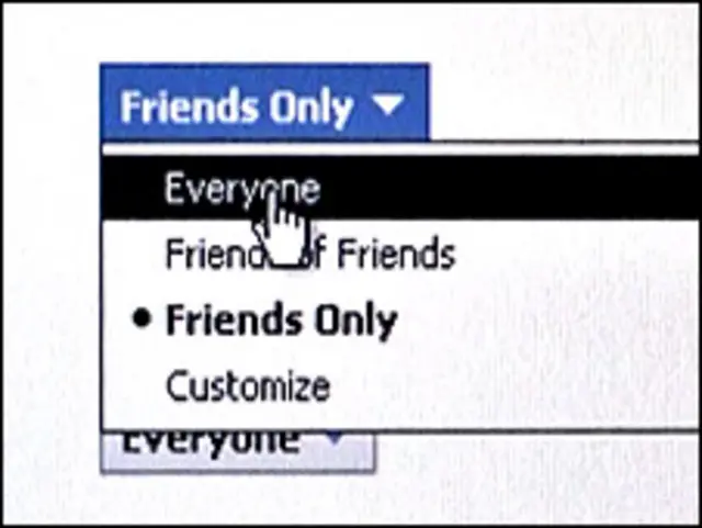 Imagen de privacidad en Facebook