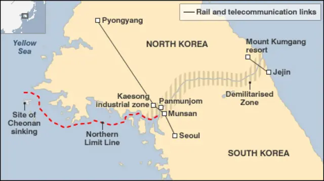Peta Semenanjung Korea